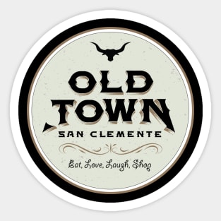 Old Town San Clemente Sticker